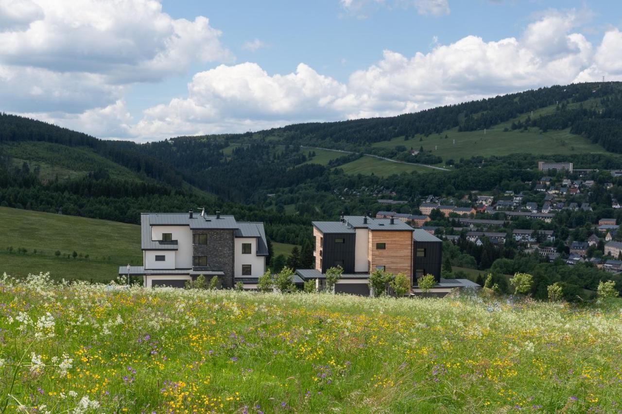 Rooftop Klinovec Loučná pod Klínovcem 外观 照片